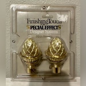 Finishing Touch for Special Effects Designer
Systems Pina Finials NWT